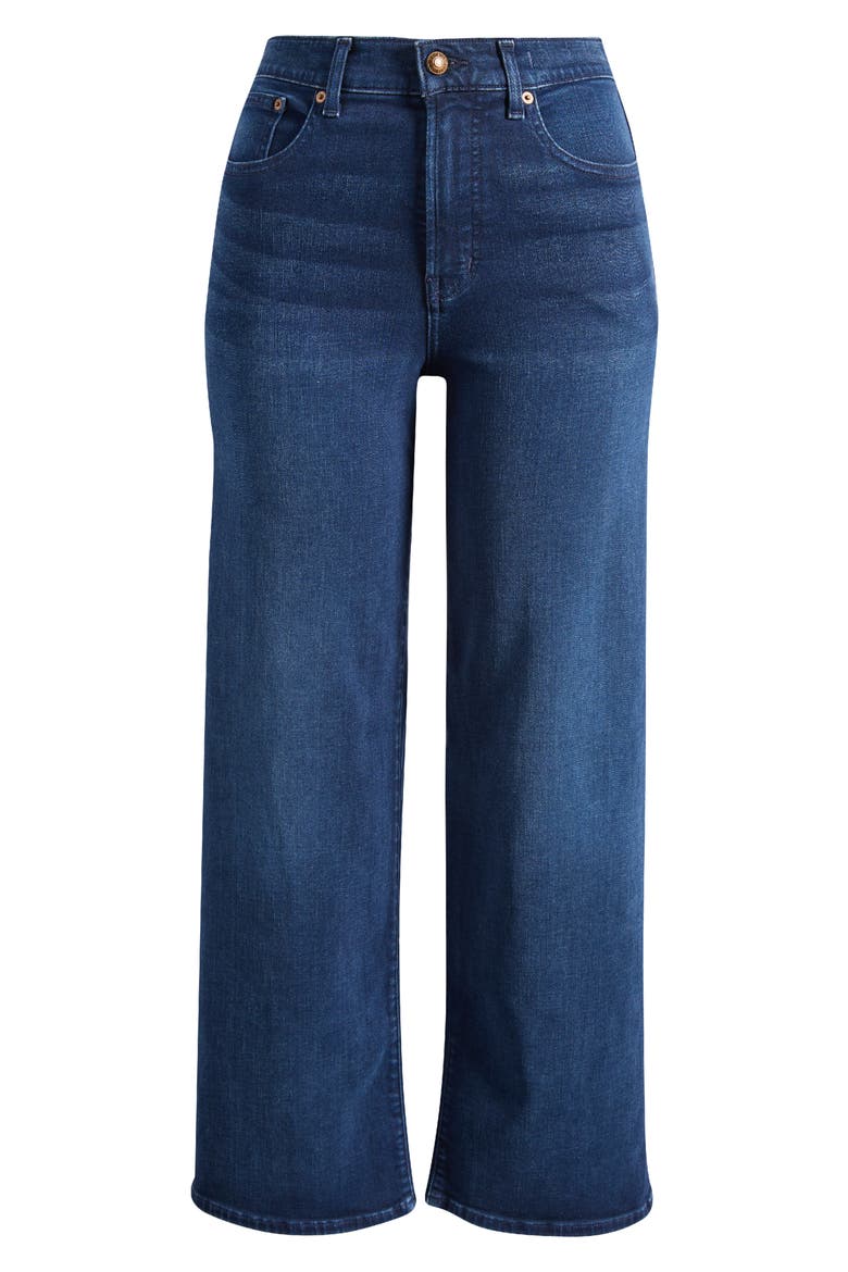 Perfect Wide-Leg Jeans, Alternate, color, KINGSTON WASH
