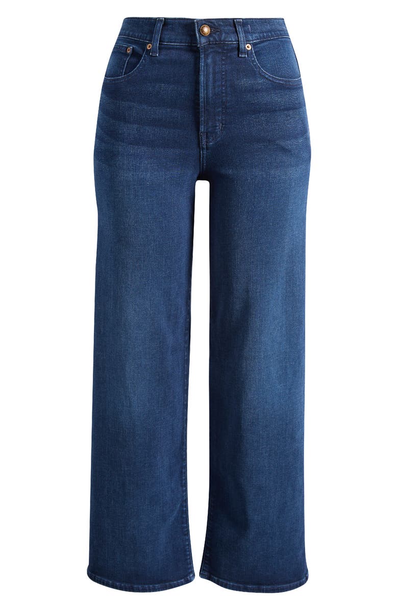 Madewell Perfect Wide-Leg Jeans, Alternate, color, Kingston Wash