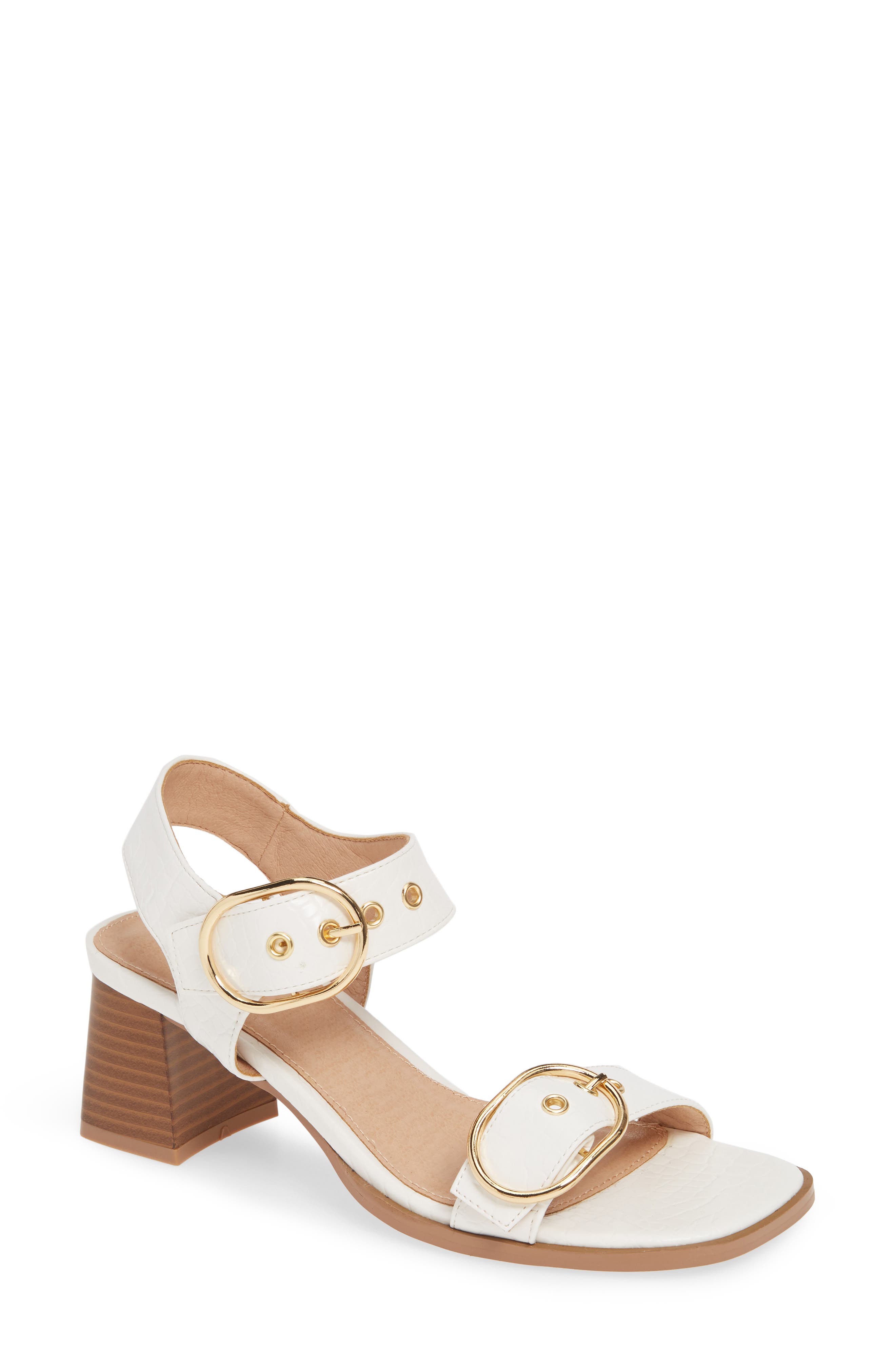 Topshop Dolly Block Heel Sandal, Main, color, 