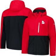 Columbia Men's Columbia Red Georgia Bulldogs Field Bound Omni-Tech™ Full-Zip Jacket