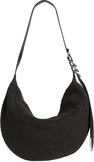 Spire Straw Hobo Bag
