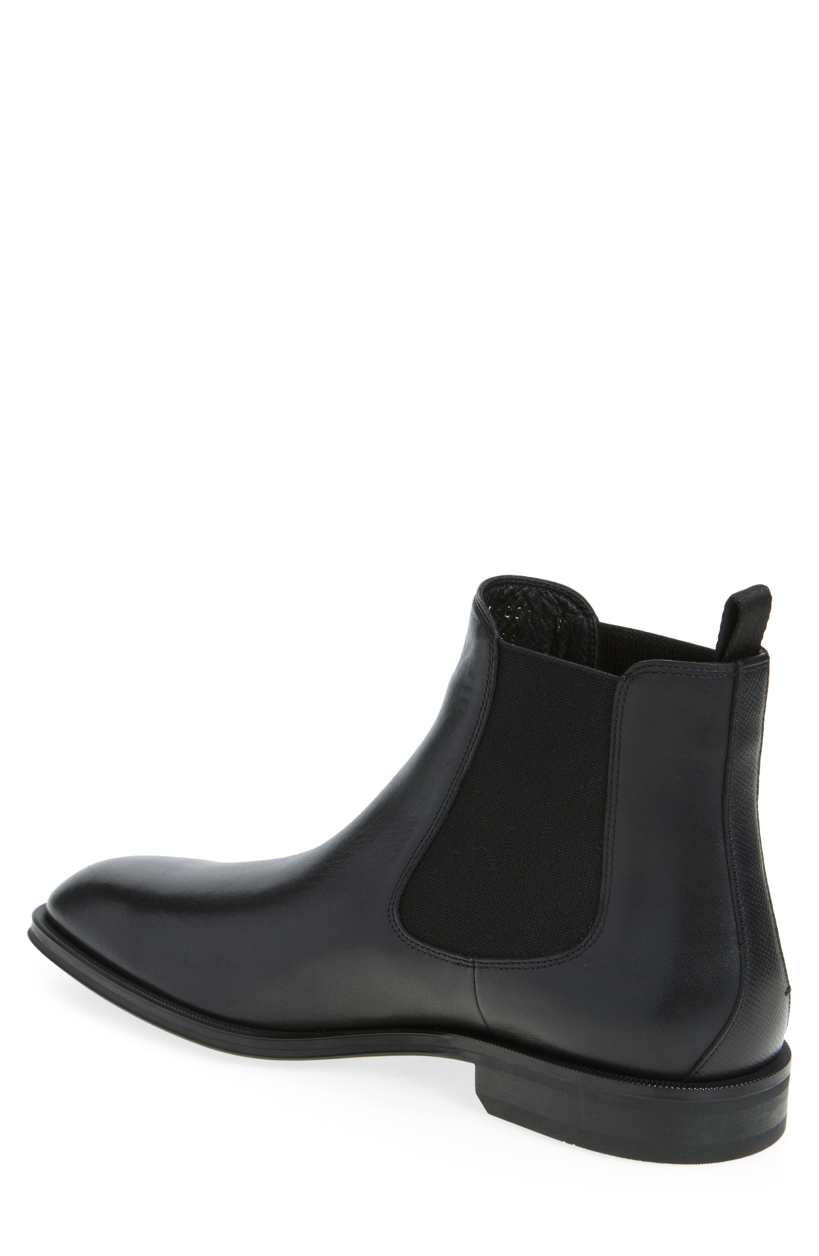 BOSS Derrek Plain Toe Chelsea Boot, Alternate, color, 