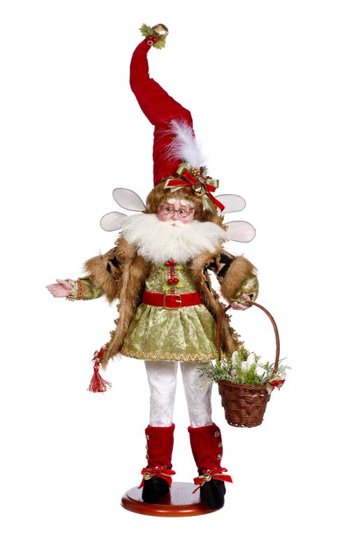 Mark Roberts 3 French Hens Fairy On Base In Multi