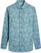 Bugatchi Julian Shaped Fit Floral Button-Up Shirt