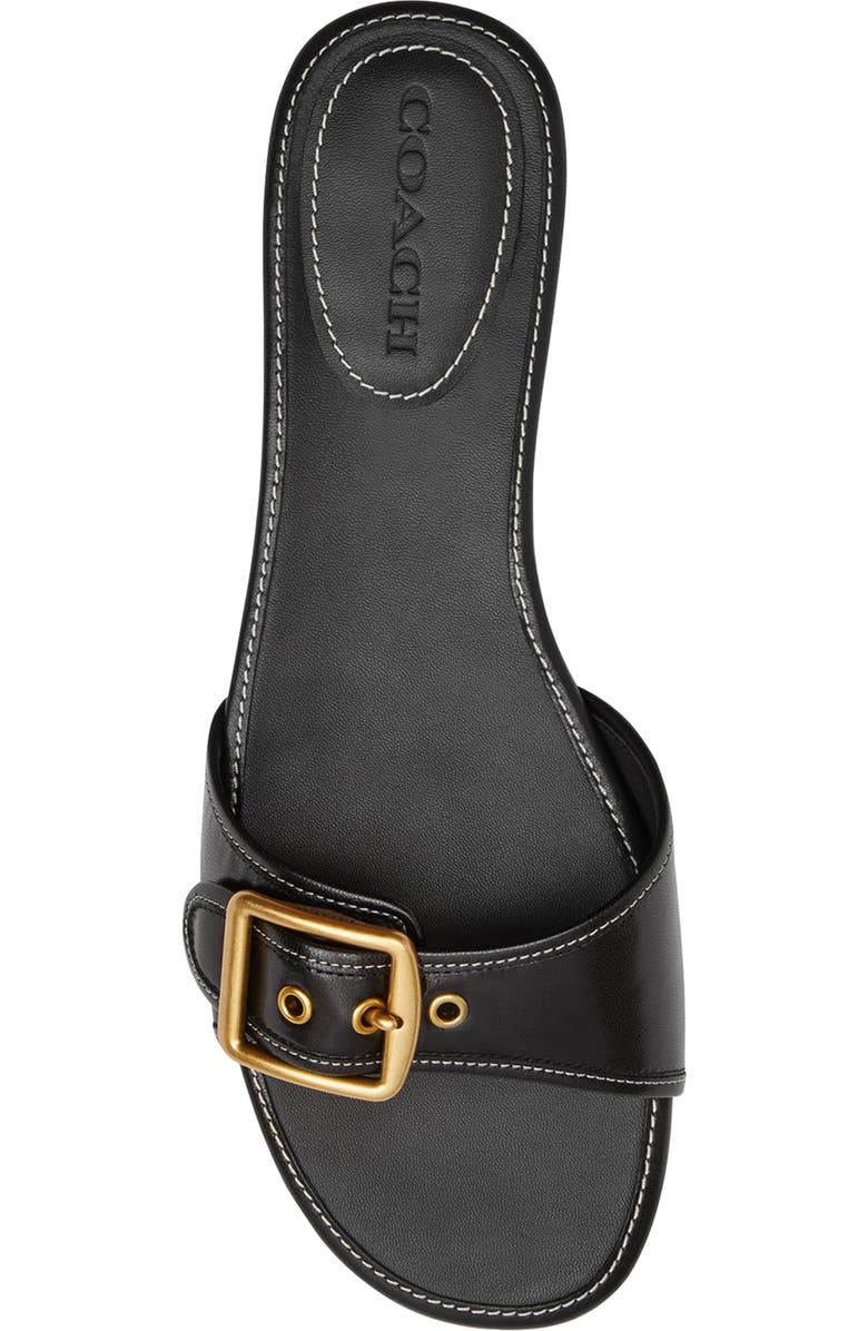 COACH Margot Slide Sandal, Alternate, color, Black