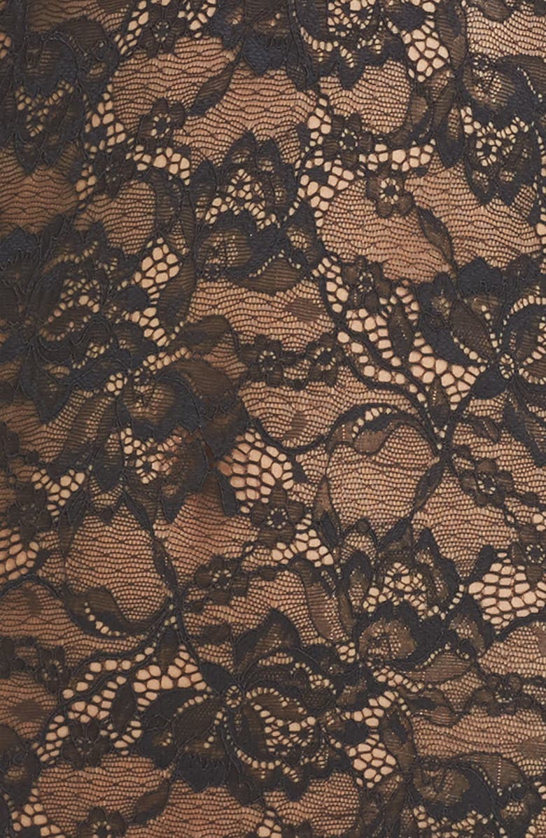 KENDALL + KYLIE Lace Bodysuit, Alternate, color, 