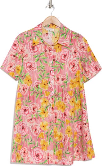 Windjammer Short Sleeve Cotton Shirtdress