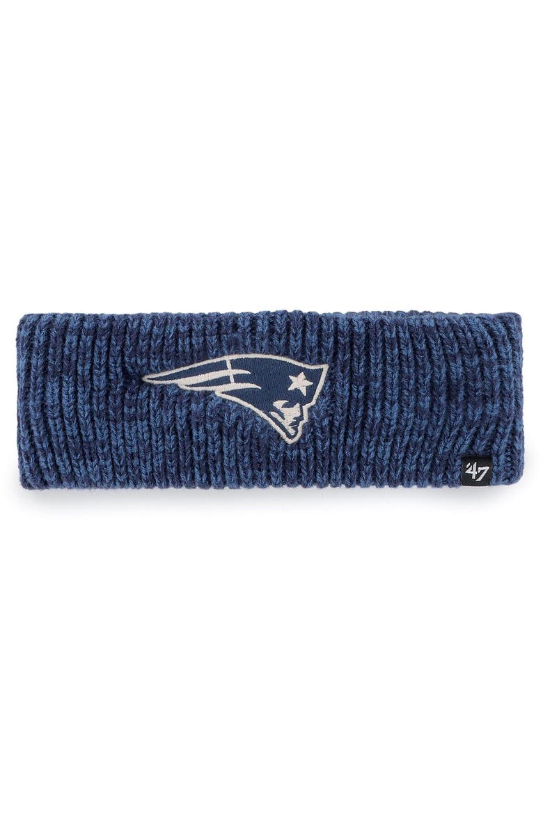 '47 Women's '47 New England Patriots Team Meeko Headband, Main, color, Navy