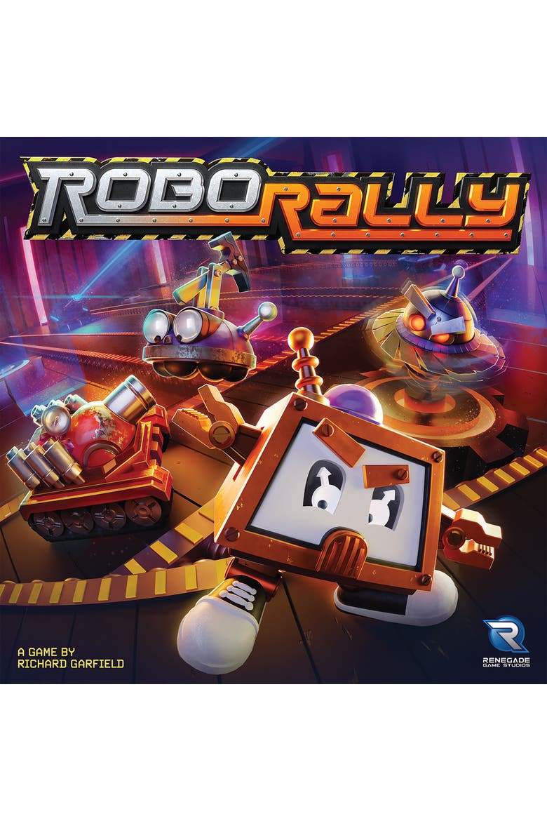 Robotic Chaos Racing Game, Alternate, color, Multicolored