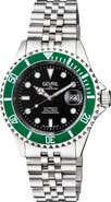 GEVRIL Wall Street Bracelet Watch, 43mm
