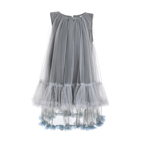 Tulle Ruffle Dress