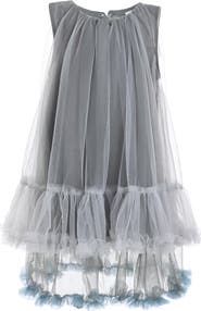 Sweet Cactus Tulle Ruffle Dress