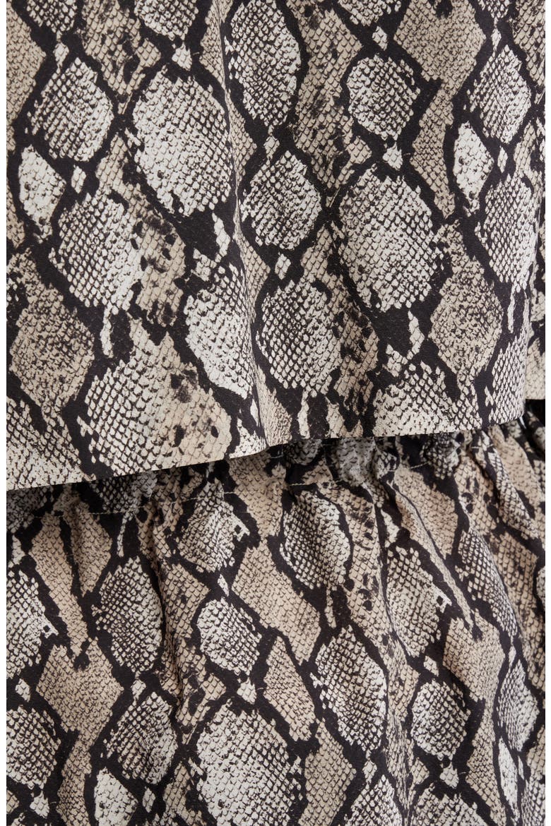 Roxy Rain Jacket, Alternate, color, TAUPE SNAKE