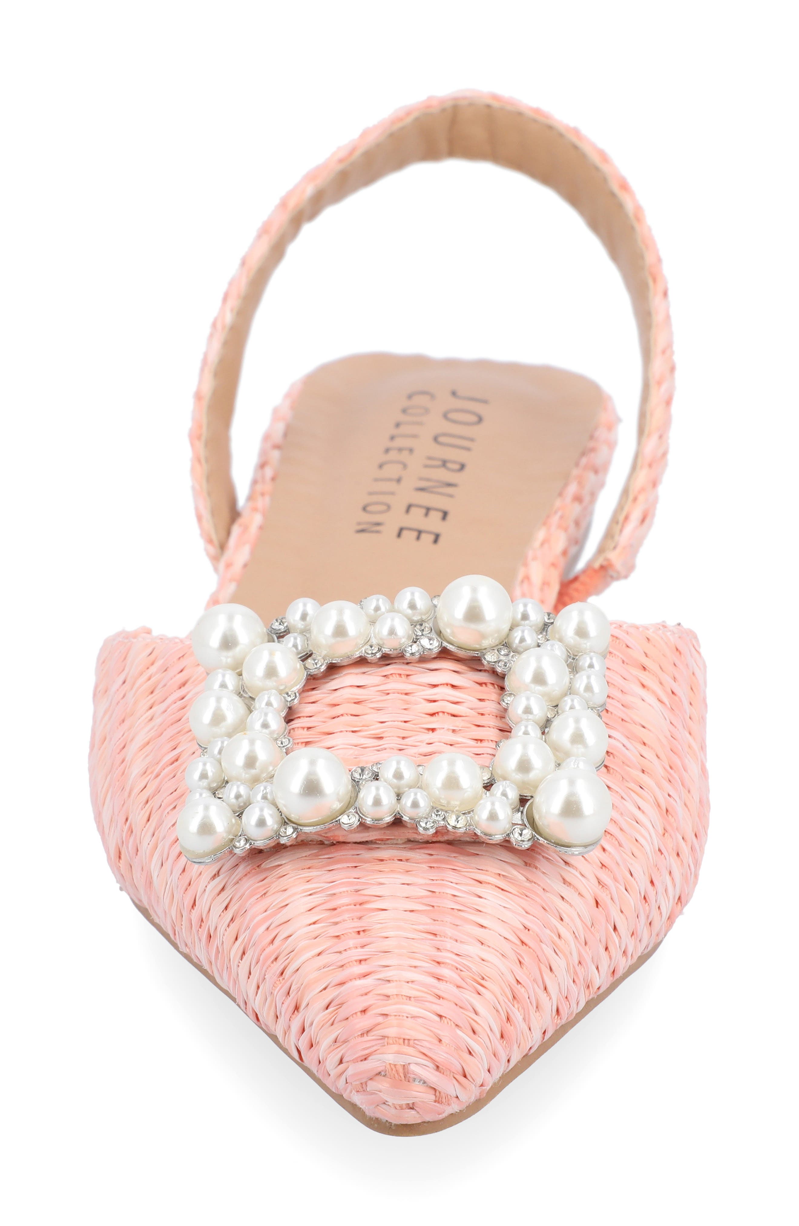 Hannae Slingback Flat, Alternate, color, PINK