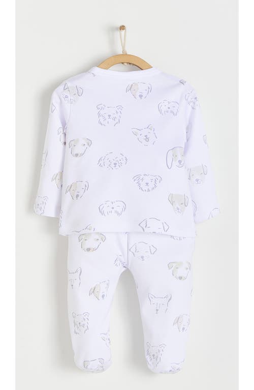 Babycottons Paws Kimono & Pants Set