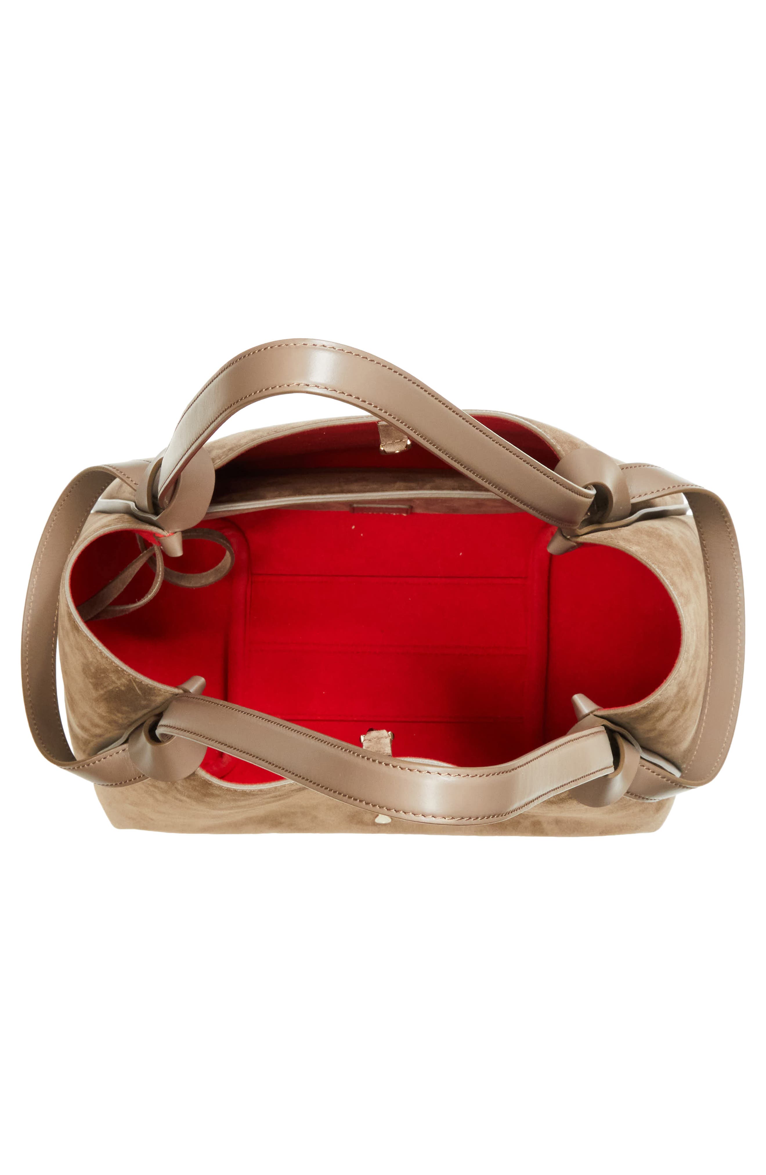 Bettina Small Leather Tote, Alternate, color, E448 SILEX