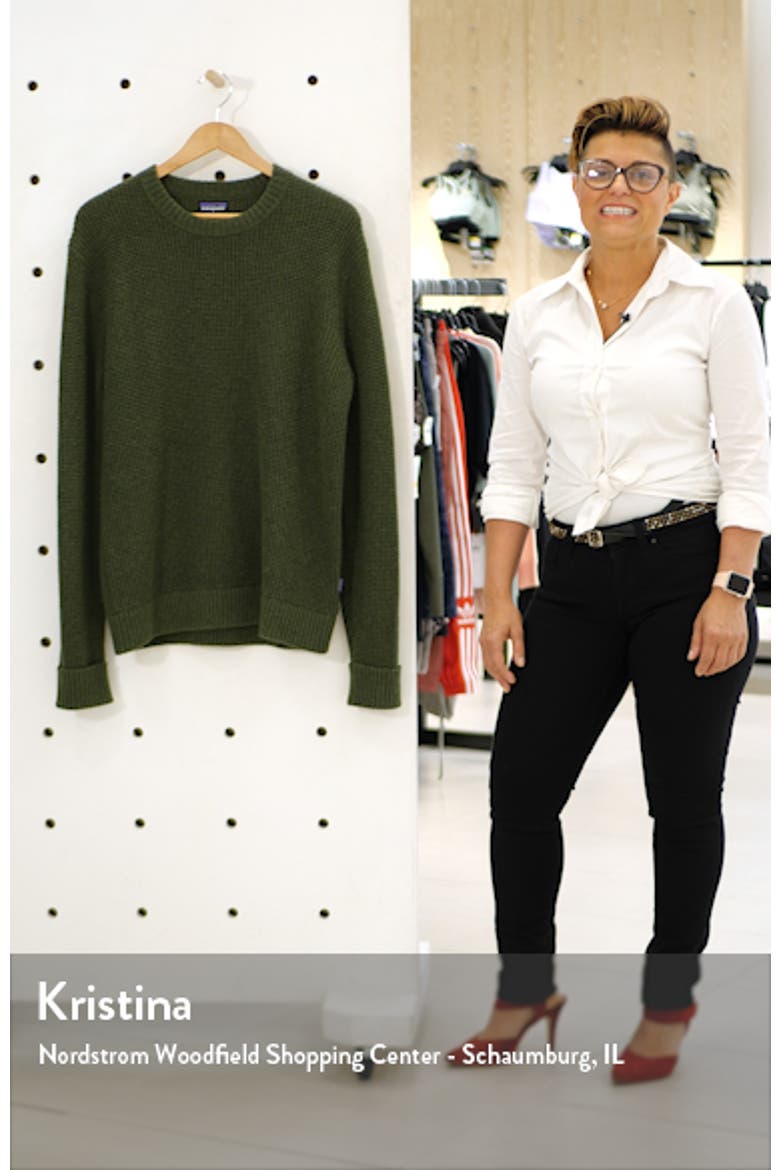 Recycled Wool Blend Sweater video