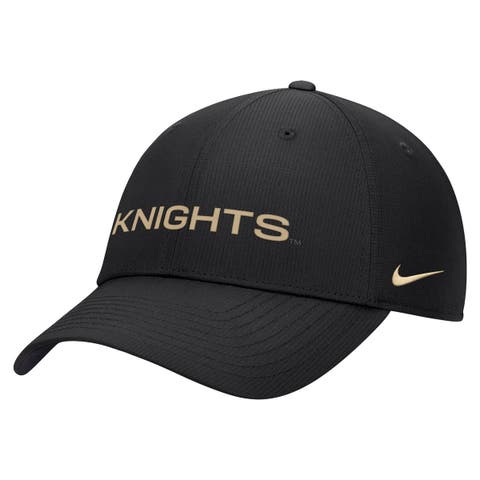Men's Nike Black UCF Knights 2026 Sideline Ripstop Dri-FIT Adjustable Hat