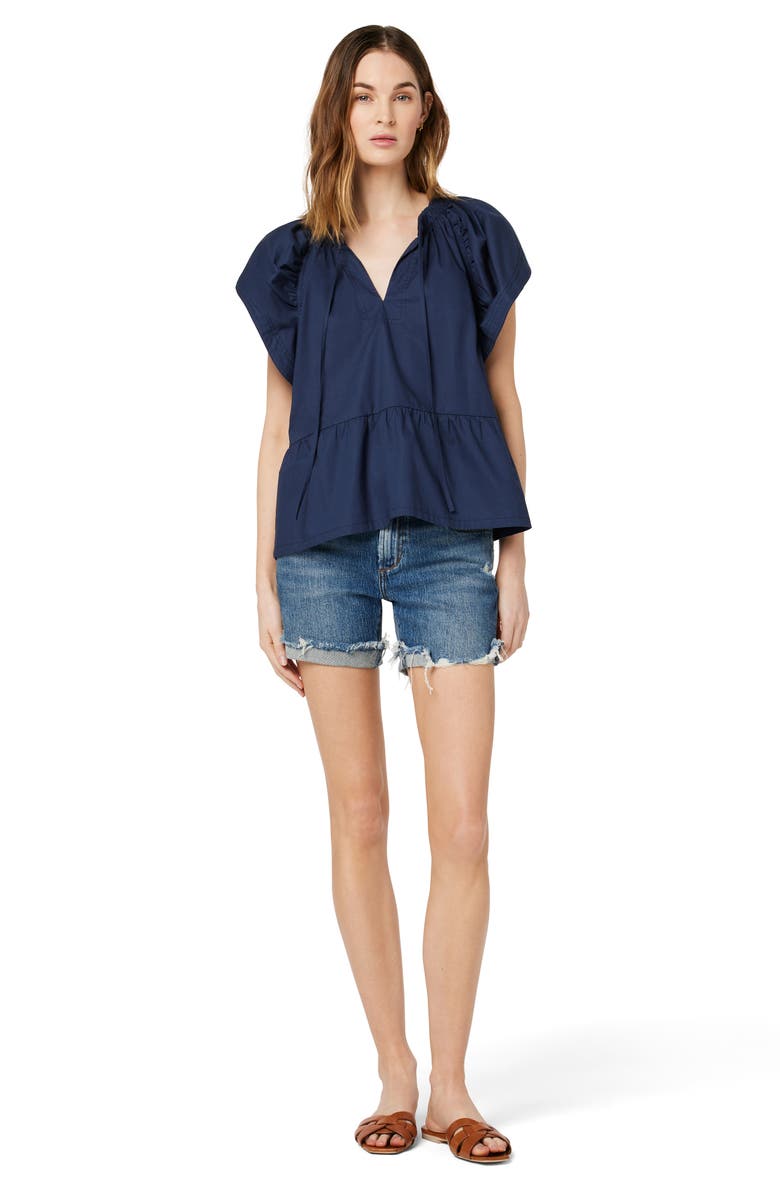 Joe's The 5 Mid Rise Cutoff Denim Shorts, Alternate, color,