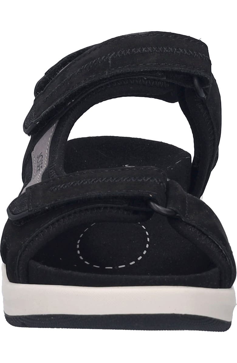 Josef Seibel Estelle 02 Platform Wedge Sandal, Alternate, color, Black Gray
