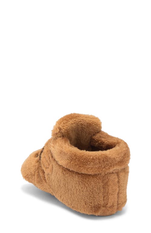 Ugg ® Bixbee Bootie & Bear Lovey Blanket Set In Brown