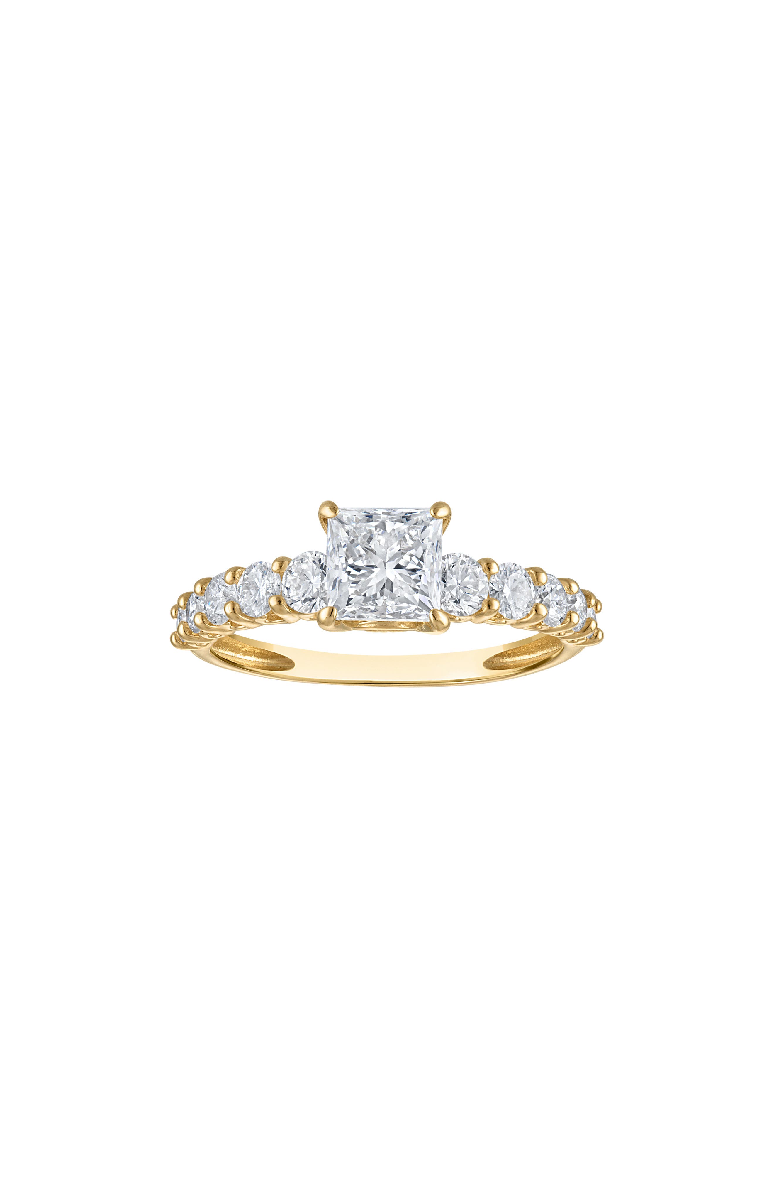 FZN 14K Gold Lab Grown Diamond Ring