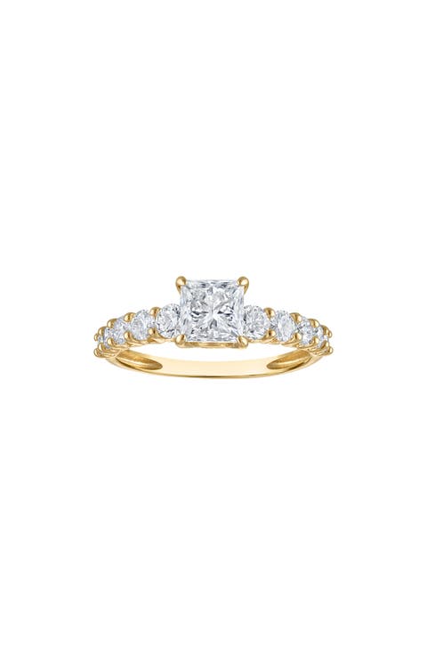 14K Gold Lab Grown Diamond Ring