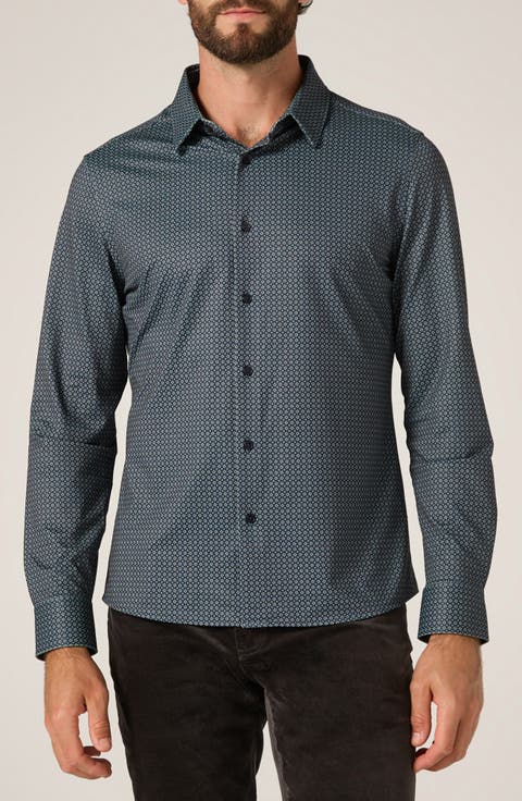 Warren Wrinkle Resistant Performance Button-Up Shirt