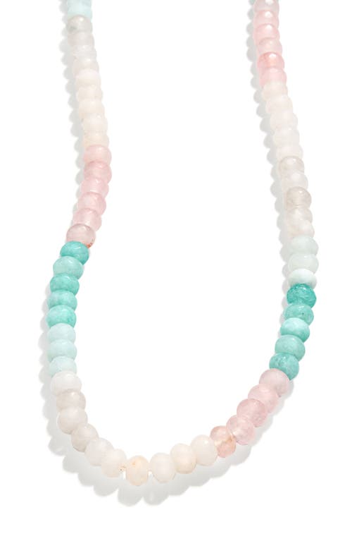Baublebar Semiprecious Beaded Necklace In Pastel Multi