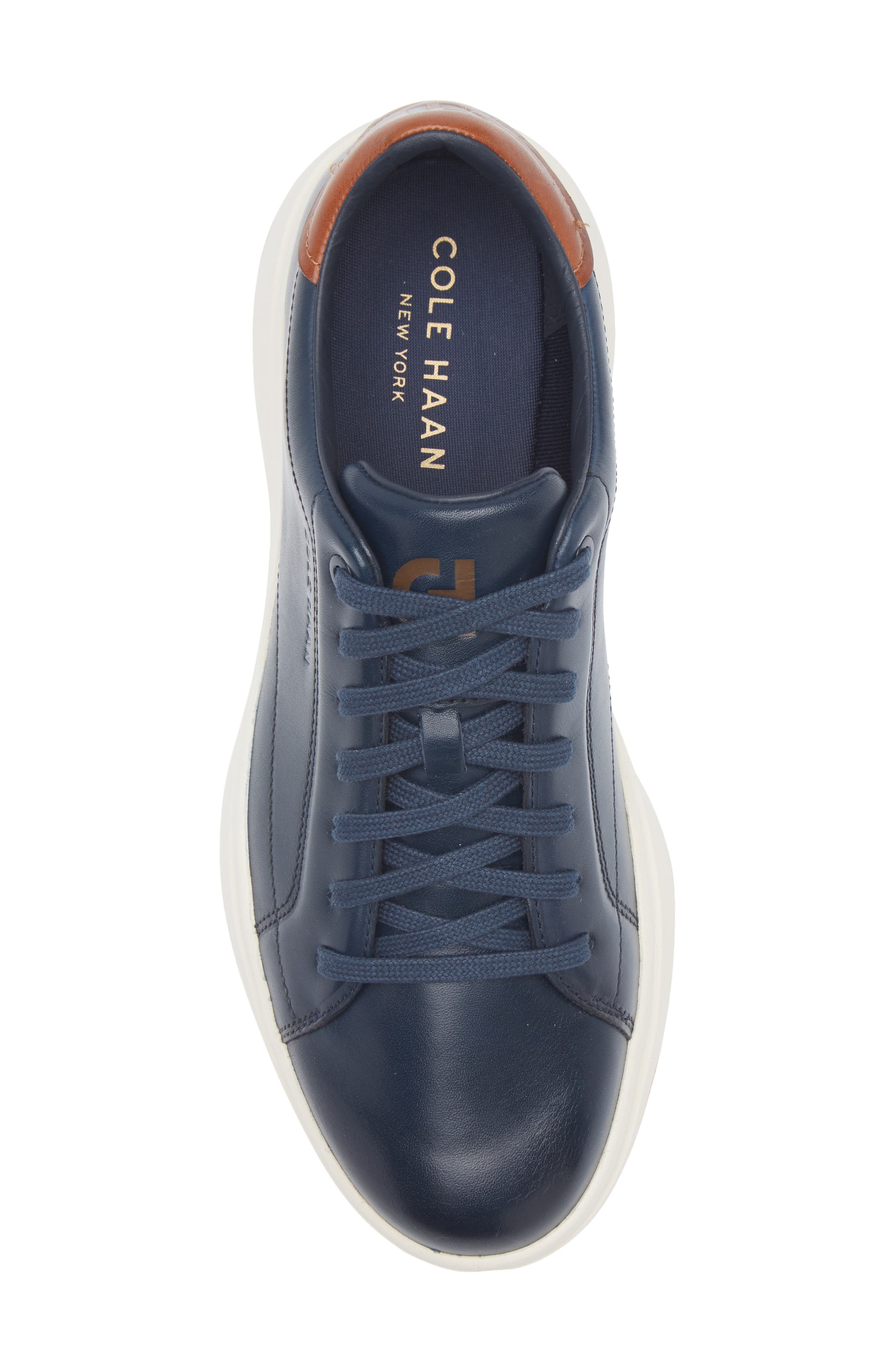 Cole Haan Grandpro Tennis II Shoe, Alternate, color, Navy Blazer/ British Tan