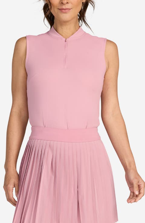 Blade Collar Performance Golf Sleeveless Polo