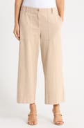 Eileen Fisher Organic Cotton Wide Leg Crop Pants