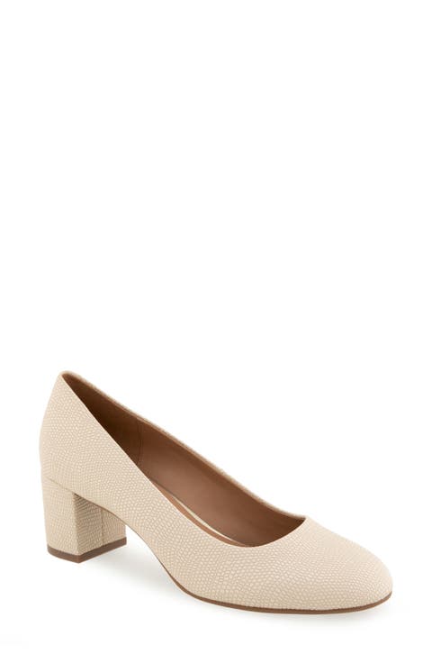 Ebel Block Heel Pump - Wide Width Available (Women)