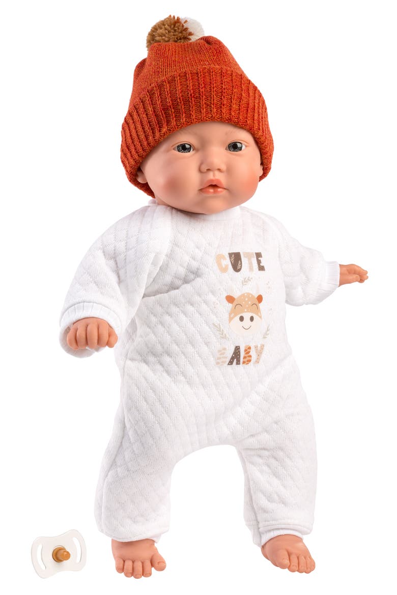 Aidan 13" Soft Body Articulated Baby Doll, Main, color, NO COLOR