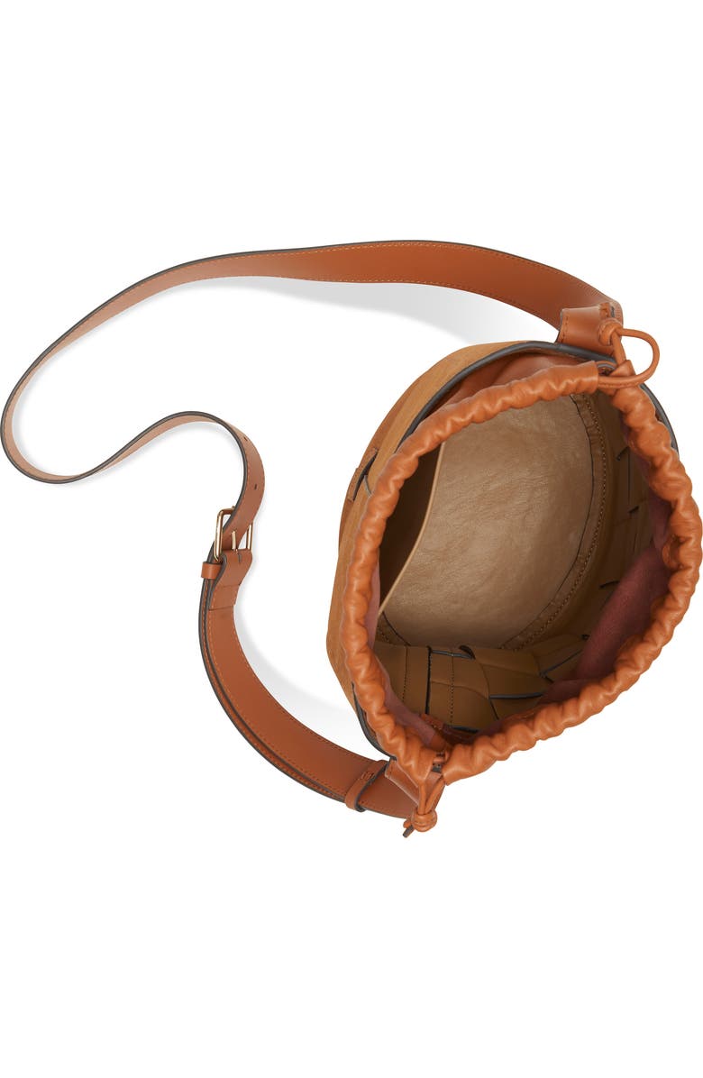 Vince Camuto Josy Woven Leather Crossbody Bag, Alternate, color,