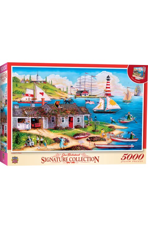 Painter's Point 5000 Piece Jigsaw Puzzle