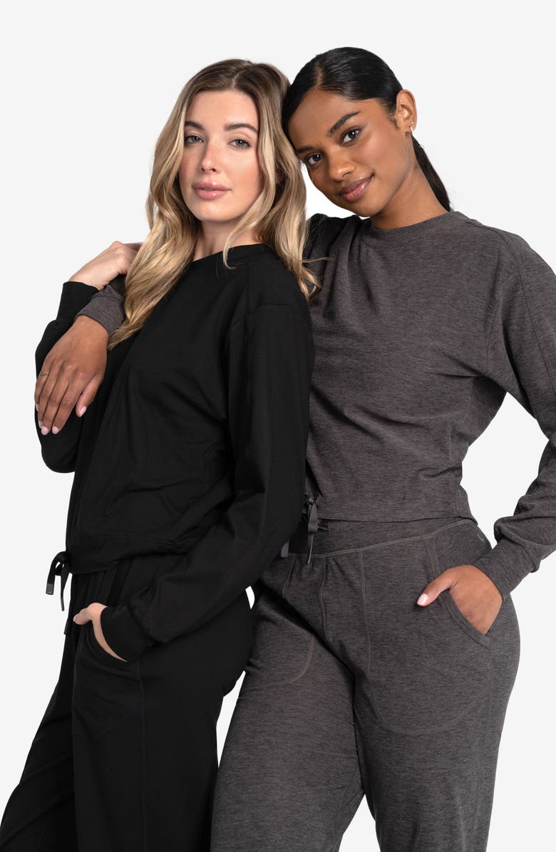 Lole Om Tech Joggers, Alternate, color, Magnet Heather