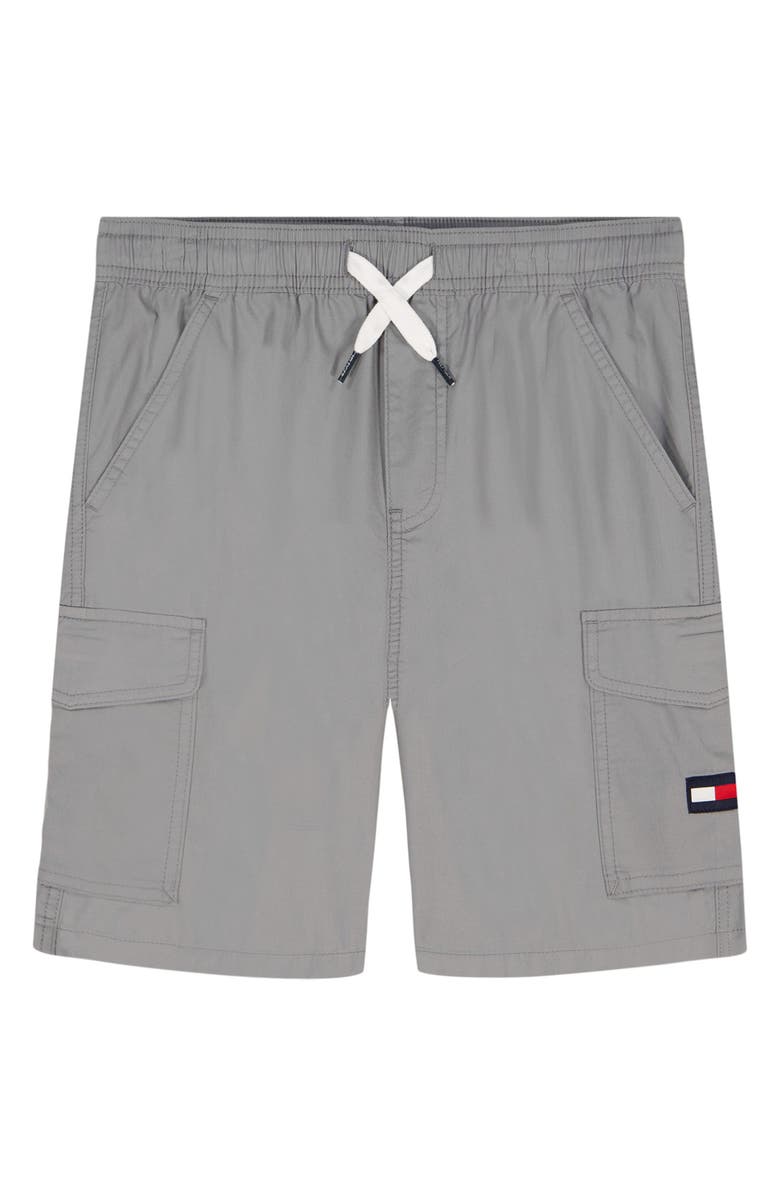 Tommy Hilfiger Kids' Cotton Shorts, Main, color, Monument