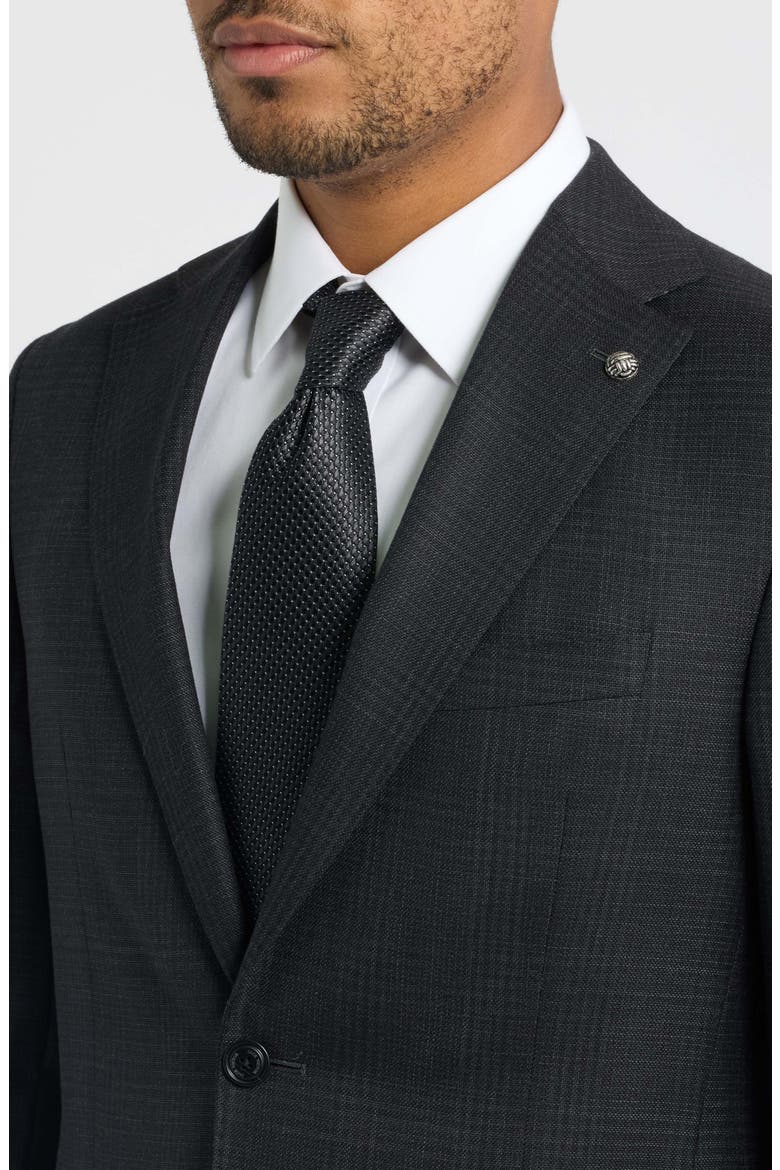Midland Wool Suit, Alternate, color, BLACK