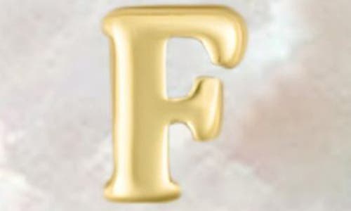 Adornia Mother-of-pearl Clover Initial Pendant Necklace In White-f