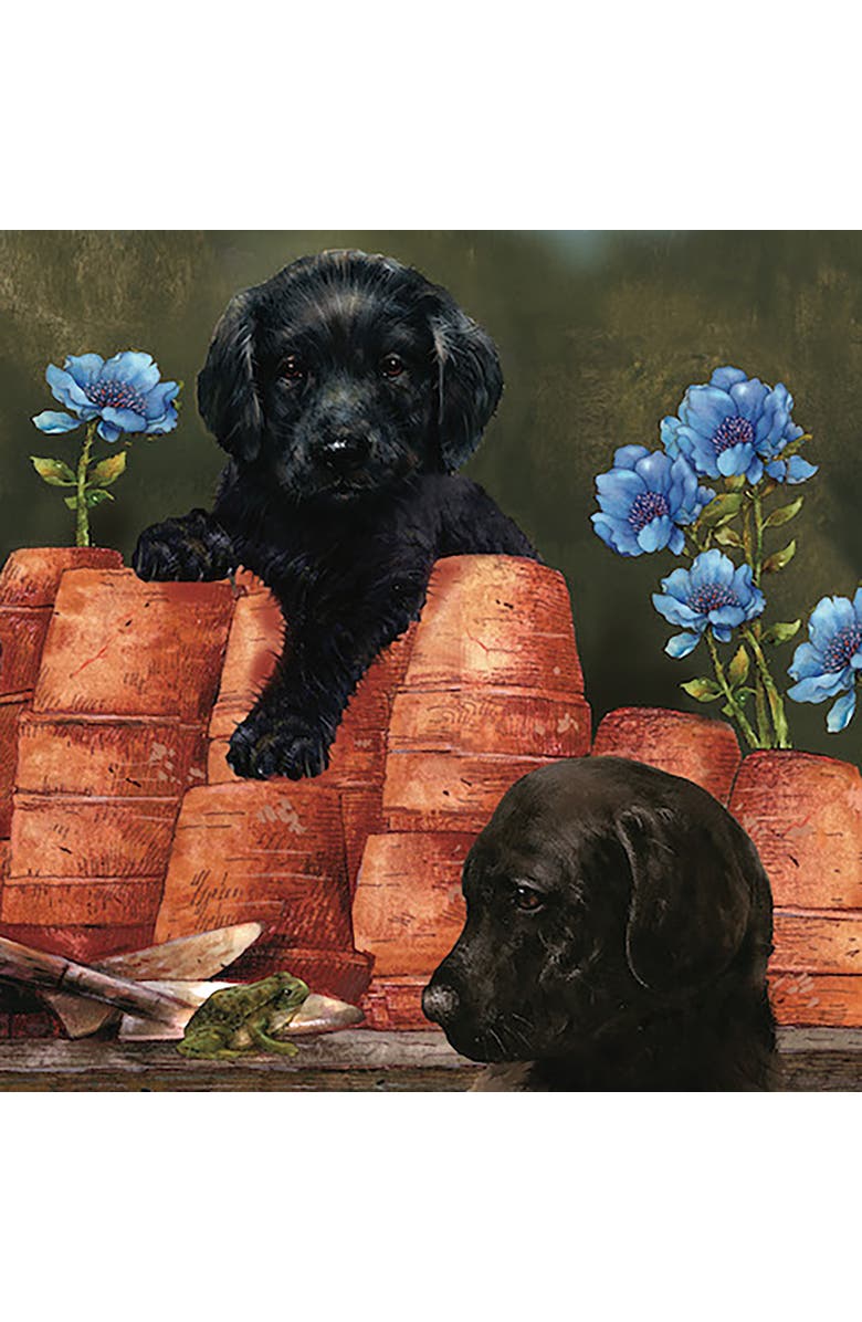 Hart Puzzles Puppies at Play by Bob Giordano 1000 Piece Puzzle, Alternate, color, Multicolored