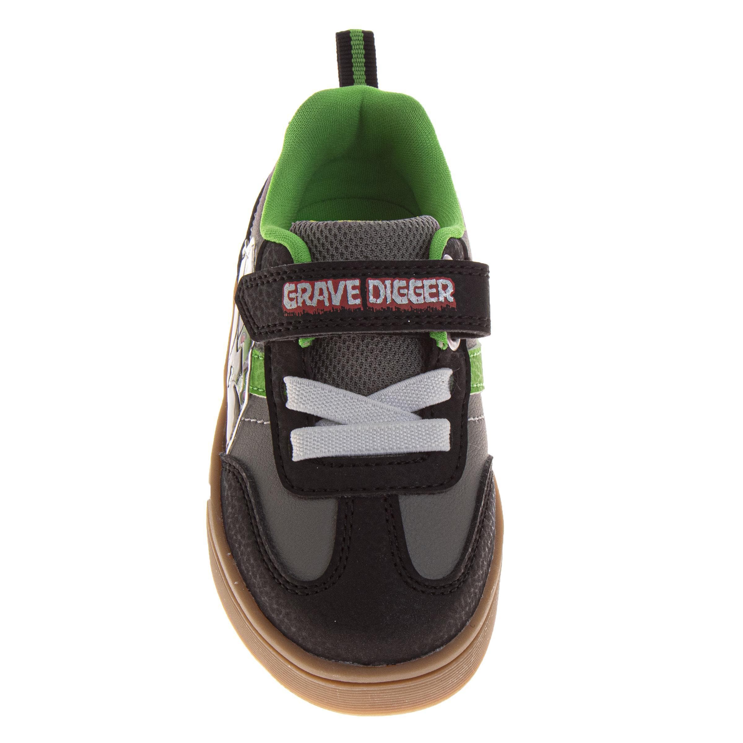 Monster Jam Sneaker, Alternate, color, Black Grey