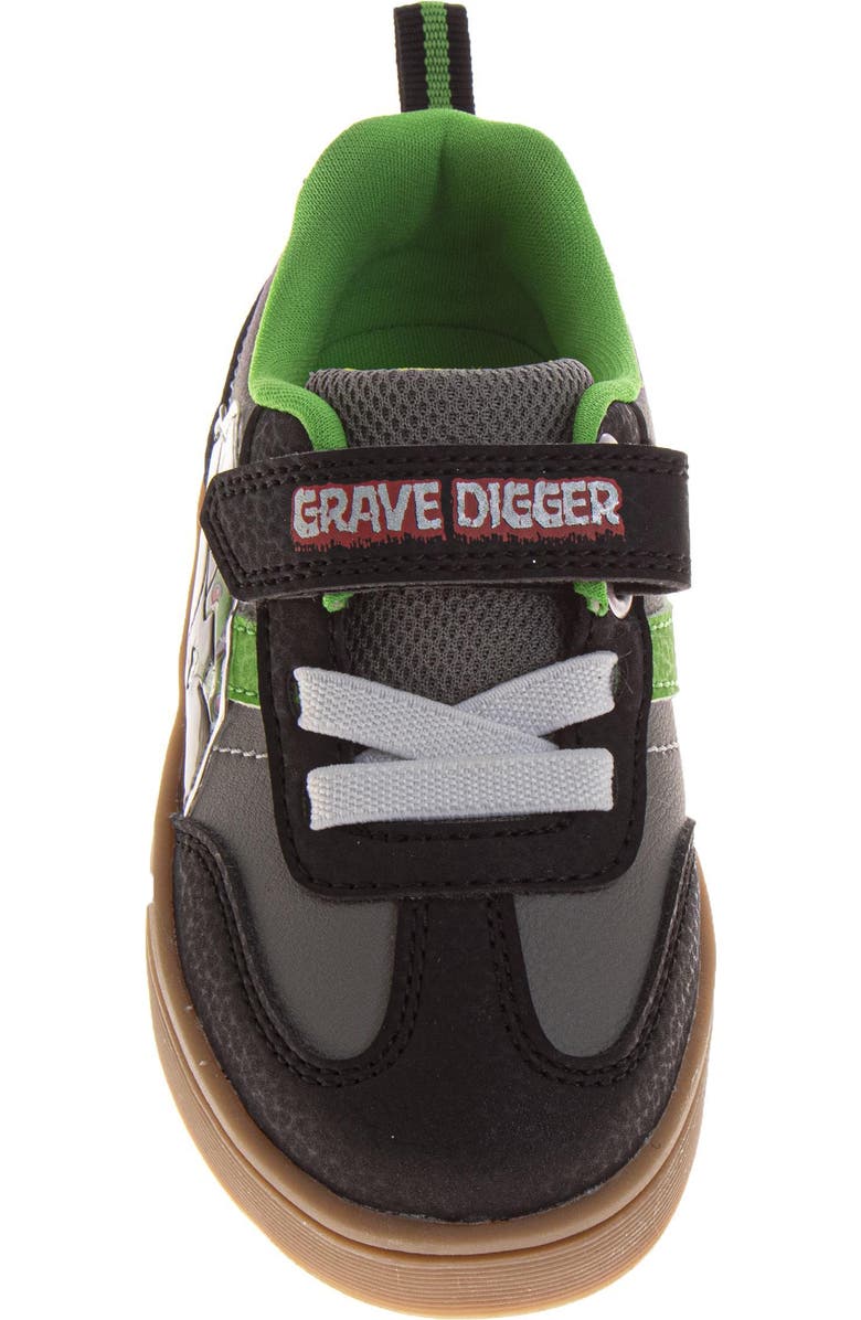 Monster Jam Sneaker, Alternate, color, Black Grey