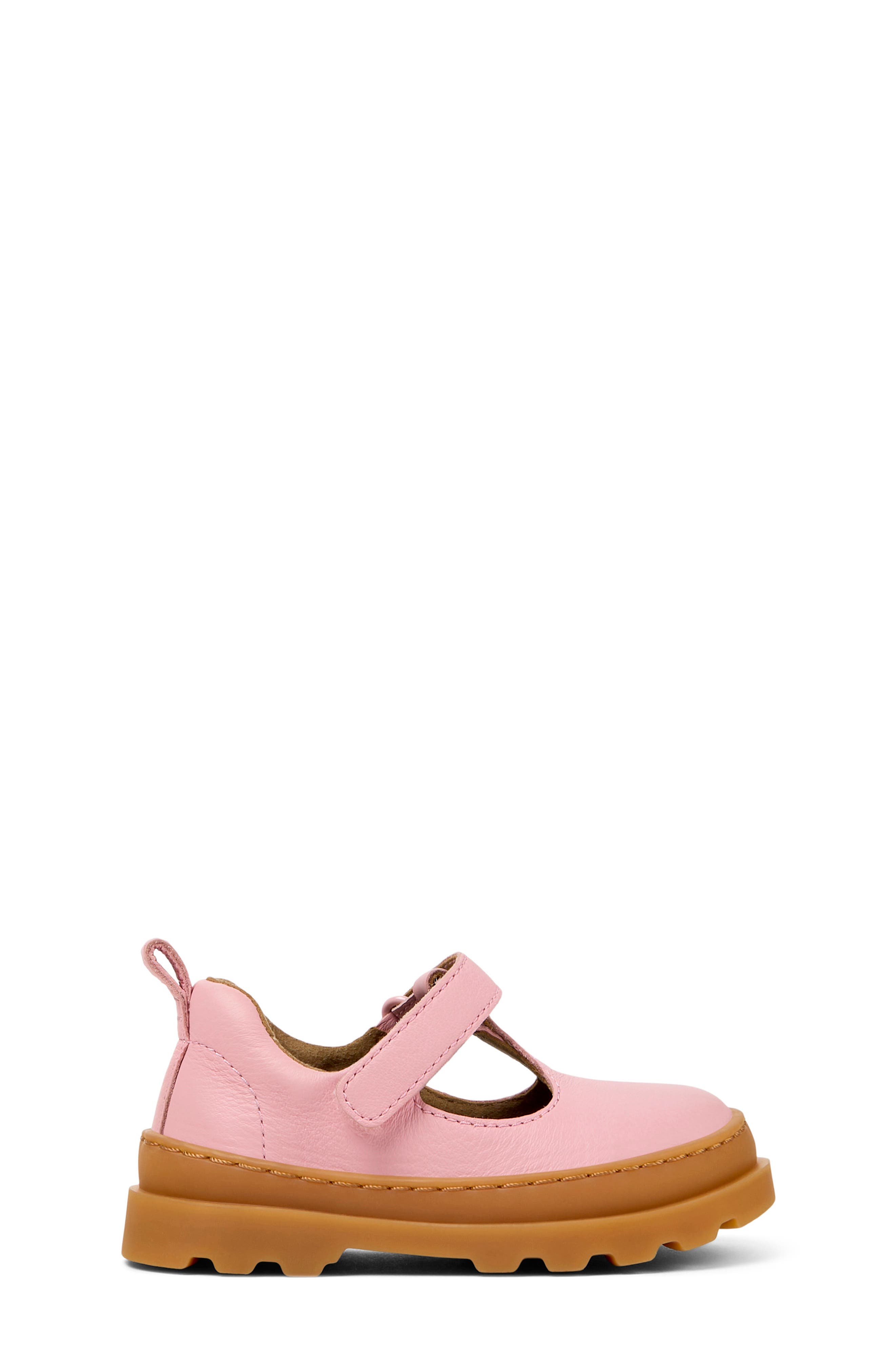 Kids' Brutus T-Strap Flat, Alternate, color, MEDIUM PIN