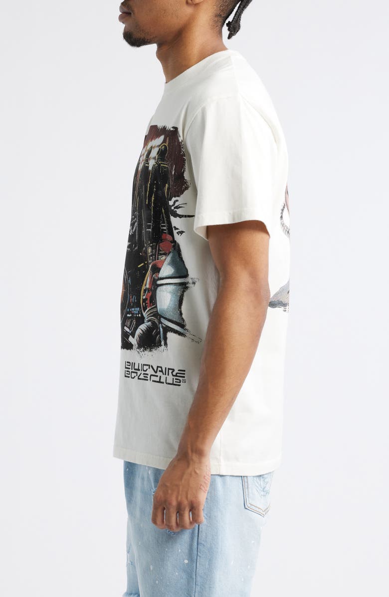 Billionaire Boys Club BB Odyssey Oversize Graphic T-Shirt, Alternate, color, Gardenia