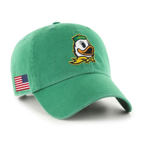 Men's '47 Green Oregon Ducks Americana Heritage Clean Up Adjustable Hat