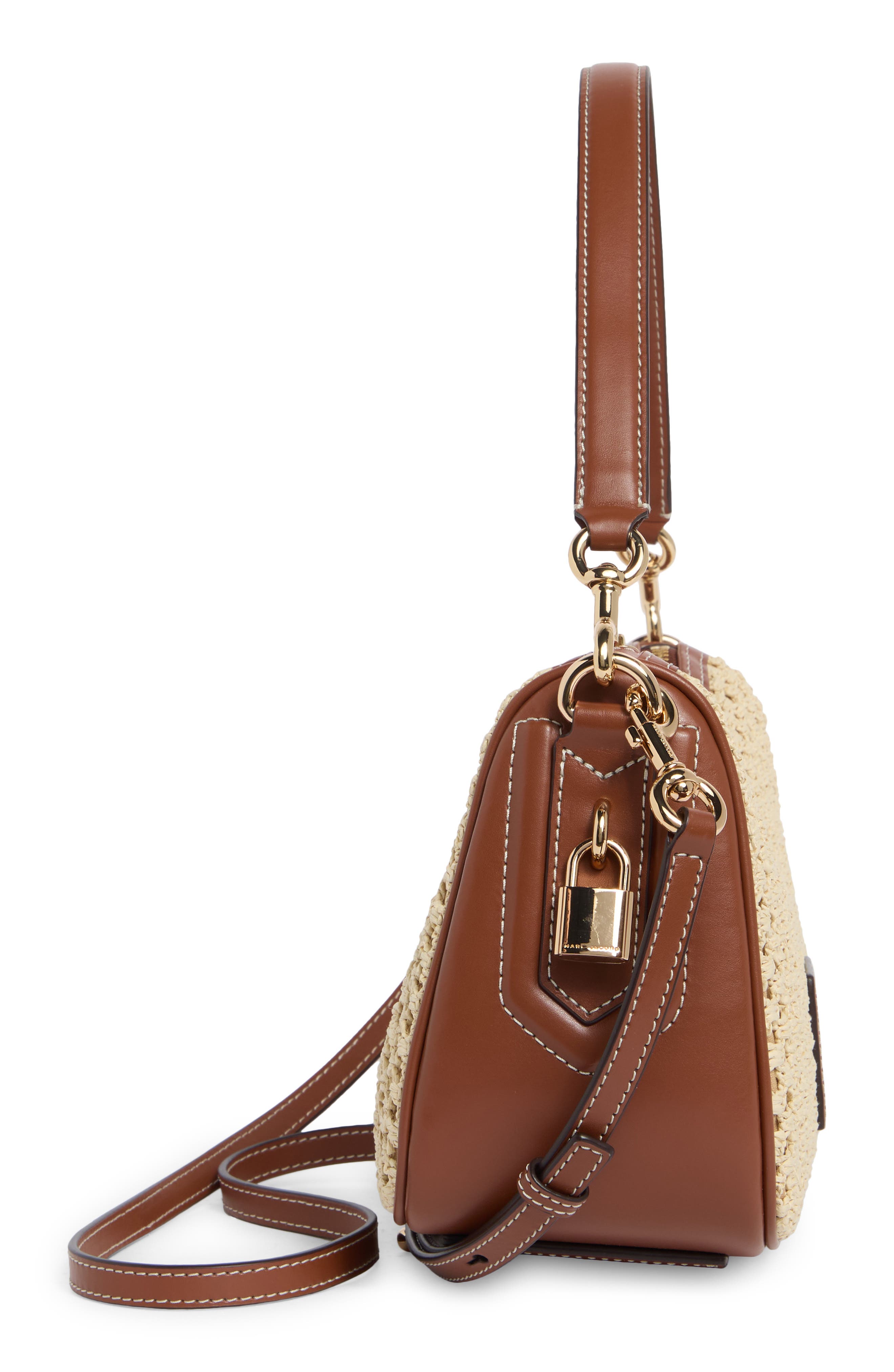 Marc Jacobs Convertible Shoulder Bag, Alternate, color, Natural