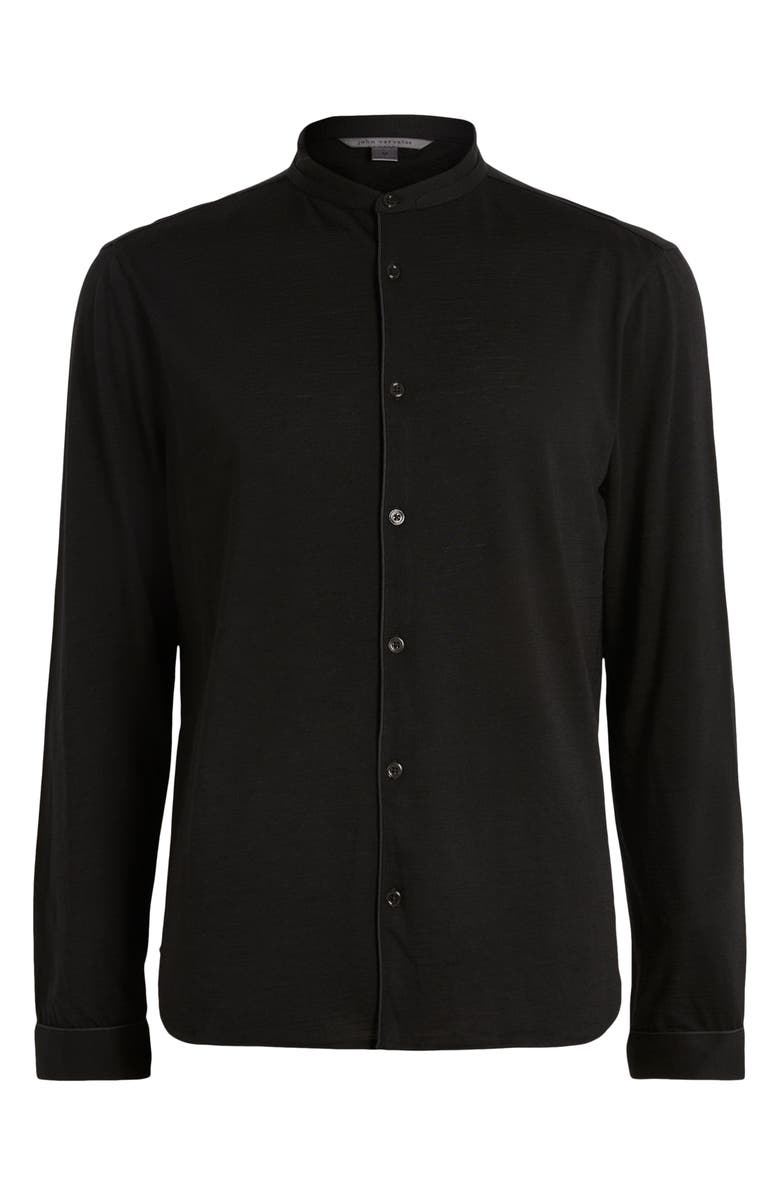 John Varvatos Fulton Regular Fit Wool Button-Up Shirt, Alternate, color,