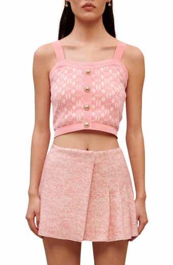 maje Janello Pleated Skirt