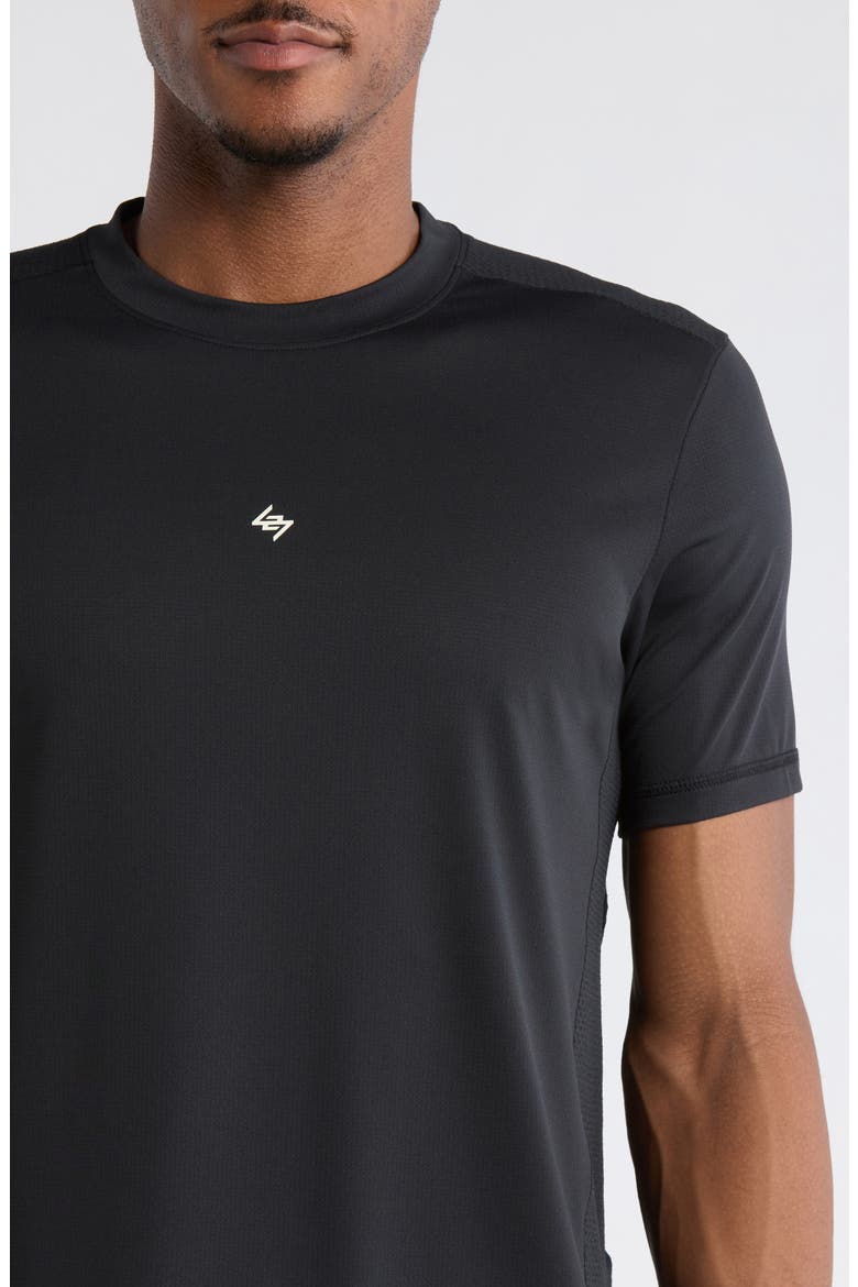 Numbers Performance T-Shirt, Alternate, color, JET BLACK